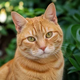 Avatar kucing oranye